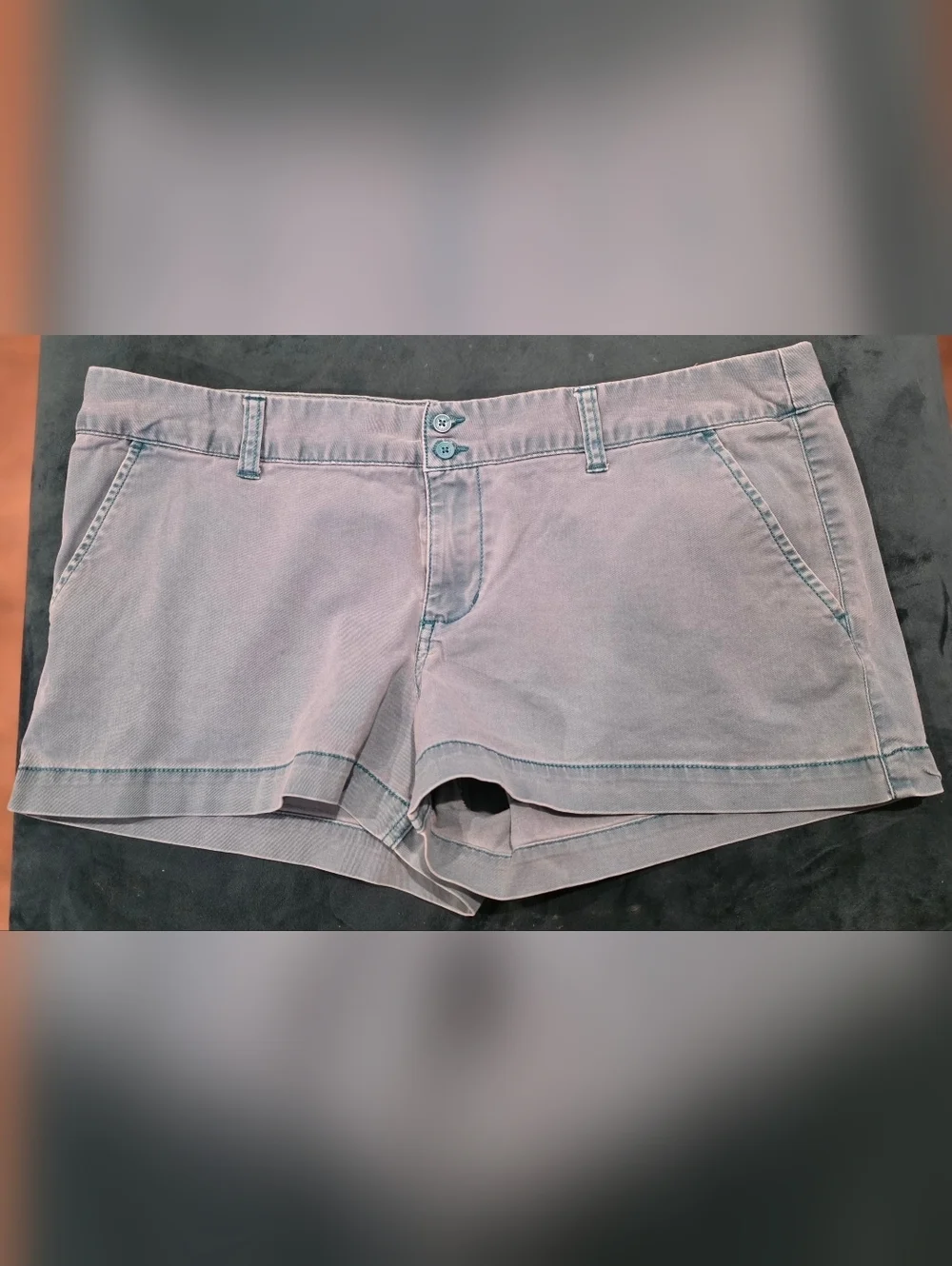 Mossimo Supply Co. Light Blue Low Rise Women's Short Shorts Size 17